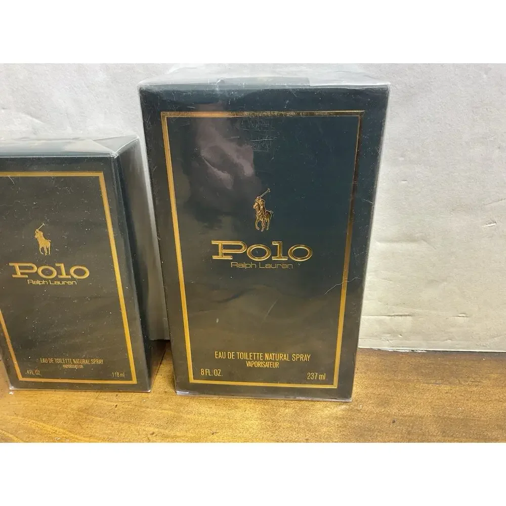 2 Polo Green by Ralph Lauren Eau de Toilette Spray for Men New Sealed Box